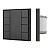 INTELLIGENT ARLIGHT Панель KNX-223-8-BLACK (BUS) (IARL, IP20 Пластик, 3 года)