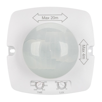 Датчик NAVE-PIR-UP-360-230V-MULTI (102x102, 2000W, IP20) (Arlight, -)