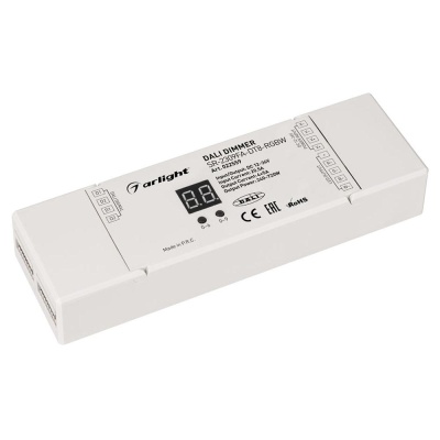 Диммер DALI SR-2309FA-DT8-RGBW (12-36V, 4x5A) (Arlight, IP20 Пластик, 3 года)
