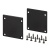 Заглушка SL-ARC-3535 Black (Arlight, Металл) Заглушка SL-ARC-3535 Black (Arlight, Металл)