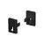 Заглушка SL-MINI-8-H12 BLACK с отверстием (Arlight, Пластик)