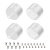 Заглушка WPH-FLEX-D22-360deg WHITE ALU с отверстием (Arlight, Металл) Заглушка WPH-FLEX-D22-360deg WHITE ALU с отверстием (Arlight, Металл)