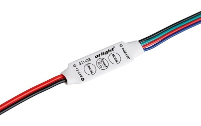 Контроллер LN-MINI-2 (12-24V, 72-144W) (Arlight, Пластик)
