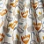 Nordic / Flower Power Tangerine ткань