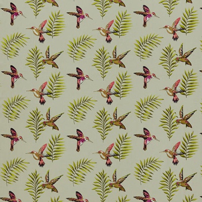 Rainforest / Monserrat Cranberry ткань