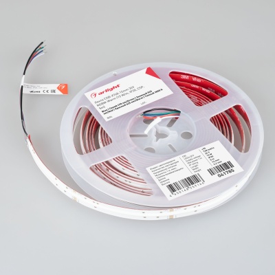 Лента COB-X768-12mm 24V RGBW-Warm (15 W/m, IP20, CSP, 5m) (Arlight, 5 лет)