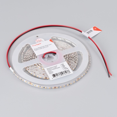 Лента MICROLED-M168-4mm 24V Warm2700 (5 W/m, IP20, 2216, 5m) (Arlight, узкая)