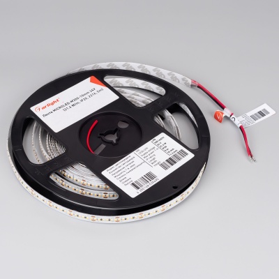 Лента MICROLED-M300-10mm 24V White6000 (21.6 W/m, IP20, 2216, 5m) (Arlight, Открытый)