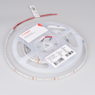 Лента NT-A120-8mm 24V Warm3500 (9.6 W/m, IP20, 3528, 5m) (Arlight, Открытый)