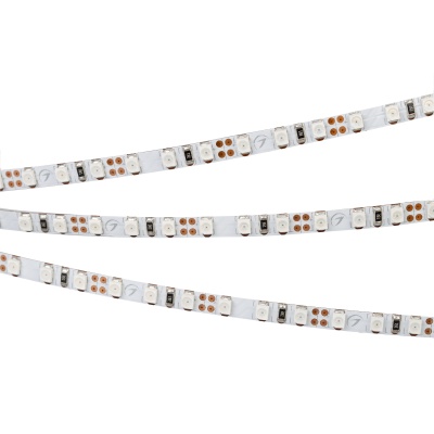 Лента RT 2-5000 12V Yellow 5mm 2x (3528, 600 LED, LUX) (Arlight, 9.6 Вт/м, IP20)