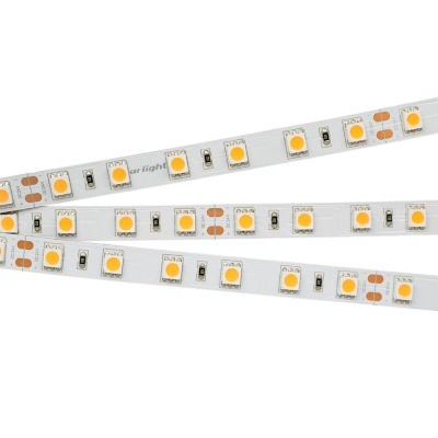 Лента RT 2-5000 24V Cool 8K 2x (5060, 300 LED, LUX) (Arlight, 14.4 Вт/м, IP20)