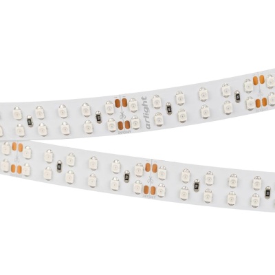 Лента RT 2-5000 24V Red 2x2 (3528, 1200 LED, LUX) (Arlight, 19.2 Вт/м, IP20)
