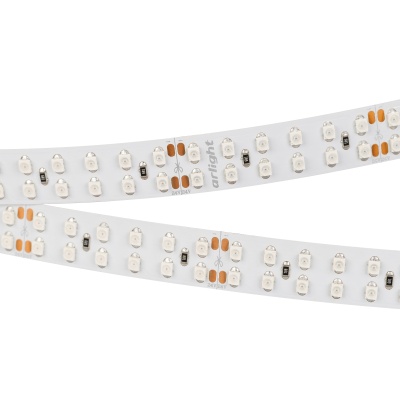 Лента RT 2-5000 24V Red 2x2 (3528, 1200 LED, LUX) (Arlight, 19.2 Вт/м, IP20)