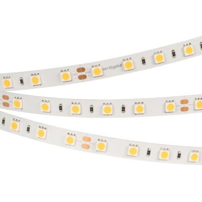 Лента RT 2-5000 24V White6000 2x (5060, 300 LED, LUX) (Arlight, 14.4 Вт/м, IP20)