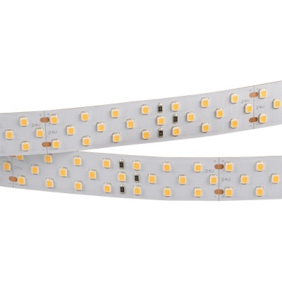 Лента RT 2-5000 24V White6000 3x2 (2835, 1260 LED, LUX) (Arlight, 27 Вт/м, IP20)