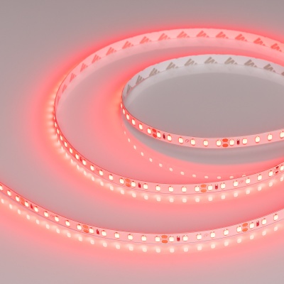 Лента RT-A120-8mm 24V Red (9.6 W/m, IP20, 2835, 5m) (Arlight, 9.6 Вт/м, IP20)