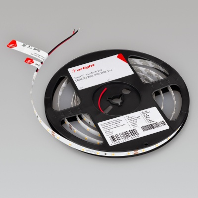 Лента RT-A60-8mm 24V Warm3000 CRI98 (7.2 W/m, IP20, 2835, 5m) (Arlight, Открытый)