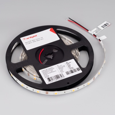 Лента RT-B30-10mm 12V Day4000 (7.2 W/m, IP20, 5060, 5m) (Arlight, 7.2 Вт/м, IP20)