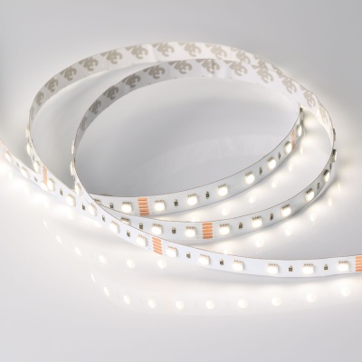 Лента RT-B60-12mm 24V RGBW-Day-4-in-1 (19.2 W/m, IP20, 5060, 5m) (Arlight, Открытый)