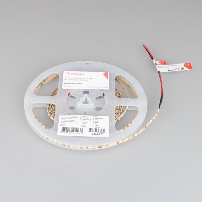 Лента RZ-A120-6mm 12V Warm3000 (12 W/m, IP20, 2835, 5m) (Arlight, 12 Вт/м, IP20)