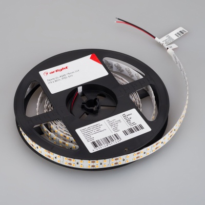 Лента UL-A240-15mm 24V Warm2700 (19.2 W/m, IP20, 5m) (Arlight, 7 лет)