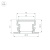 Профиль PDS-FS-3000 ANOD (Arlight, Алюминий)