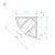 Профиль SL-KANT-H11-2000 ANOD BLACK (Arlight, Алюминий)