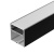 Профиль SL-LINE-7477-2000 BLACK (Arlight, Алюминий) Профиль SL-LINE-7477-2000 BLACK (Arlight, Алюминий)