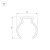 Профиль WPH-FLEX-D22-360deg-1000 (Arlight, Пластик)
