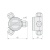 Разветвитель KLW-3 (4-10mm, IP67) (Arlight, Пластик)