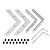 Соединитель профиля LINE-6070-120 Set (Arlight, Металл)