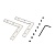 Соединитель профиля SL-COMFORT-2542-90 Set (Arlight, Металл)