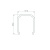 Экран ARH-WIDE-(B)-H20-2000 RRC Frost-PM (Arlight, Пластик) Экран ARH-WIDE-(B)-H20-2000 RRC Frost-PM (Arlight, Пластик)