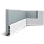 Многофункциональный профиль Orac Decor SX163 Square Дюрополимер 2000*102*13 мм