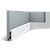Многофункциональный профиль Orac Decor SX157 Дюрополимер 2000*66*13 мм