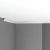 Потолочный плинтус гладкий Decomaster 96251 (25*25*2400) Потолочный плинтус гладкий Decomaster 96251 (25*25*2400)