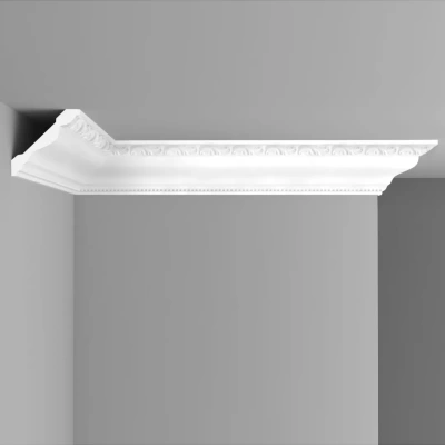 Плинтус потолочный Decomaster D154B (75*75*2000 мм)