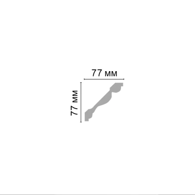 Плинтус потолочный Decomaster D154B (75*75*2000 мм)