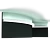 Многофункциональный профиль гибкий Orac Decor CX190F Дюрополимер 2000*30*20 мм