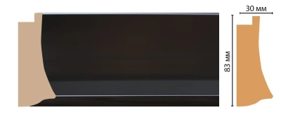 Багет Decomaster 552-195 (83*30*2900)