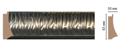Багет Decomaster 552B-1607 (83*30*2900мм)