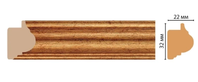Багет Decomaster 651-176 (32*22*2900)