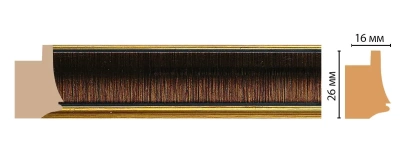 Багет Decomaster 564-278 (26*16*2900)