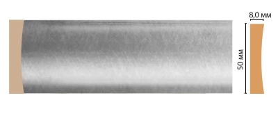 Цветной молдинг Decomaster D045-375 (50*8*2400)
