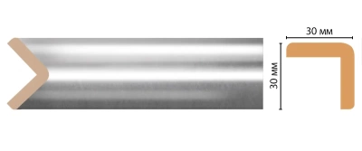 Цветной угол Decomaster D134-375 (30*30*2400)