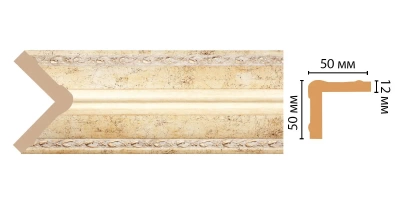 Цветной угол Decomaster 142-553 (50*50*2400)