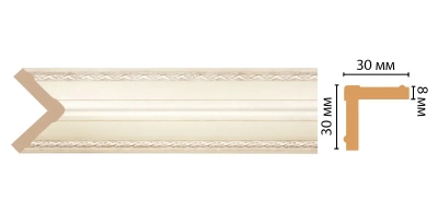 Цветной угол Decomaster 116-937 (30*30*2400)