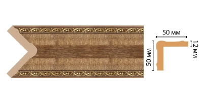 Цветной угол Decomaster 142-3 (50*50*2400)