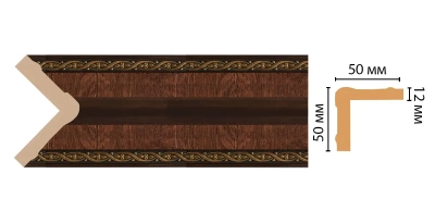 Цветной угол Decomaster 142-2 (50*50*2400)