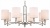 Подвесная люстра Riverside FR1007PL-08N Подвесная люстра Riverside FR1007PL-08N